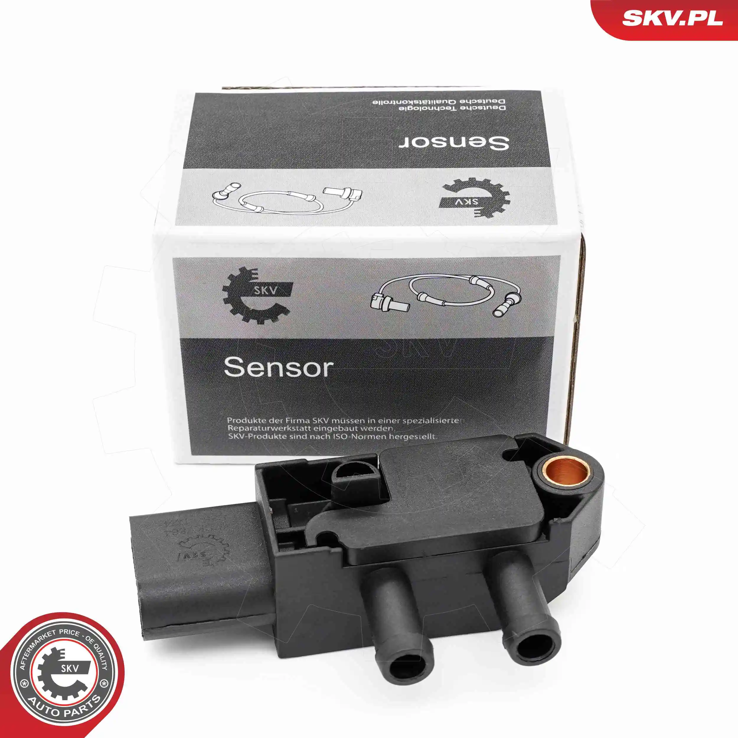 Sensor, exhaust pressure